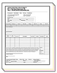 3 Part NCR Carbonless Forms - 8-1/2 x 7
